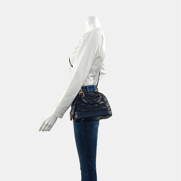 ALMA BB Quilted Lambskin Blue
