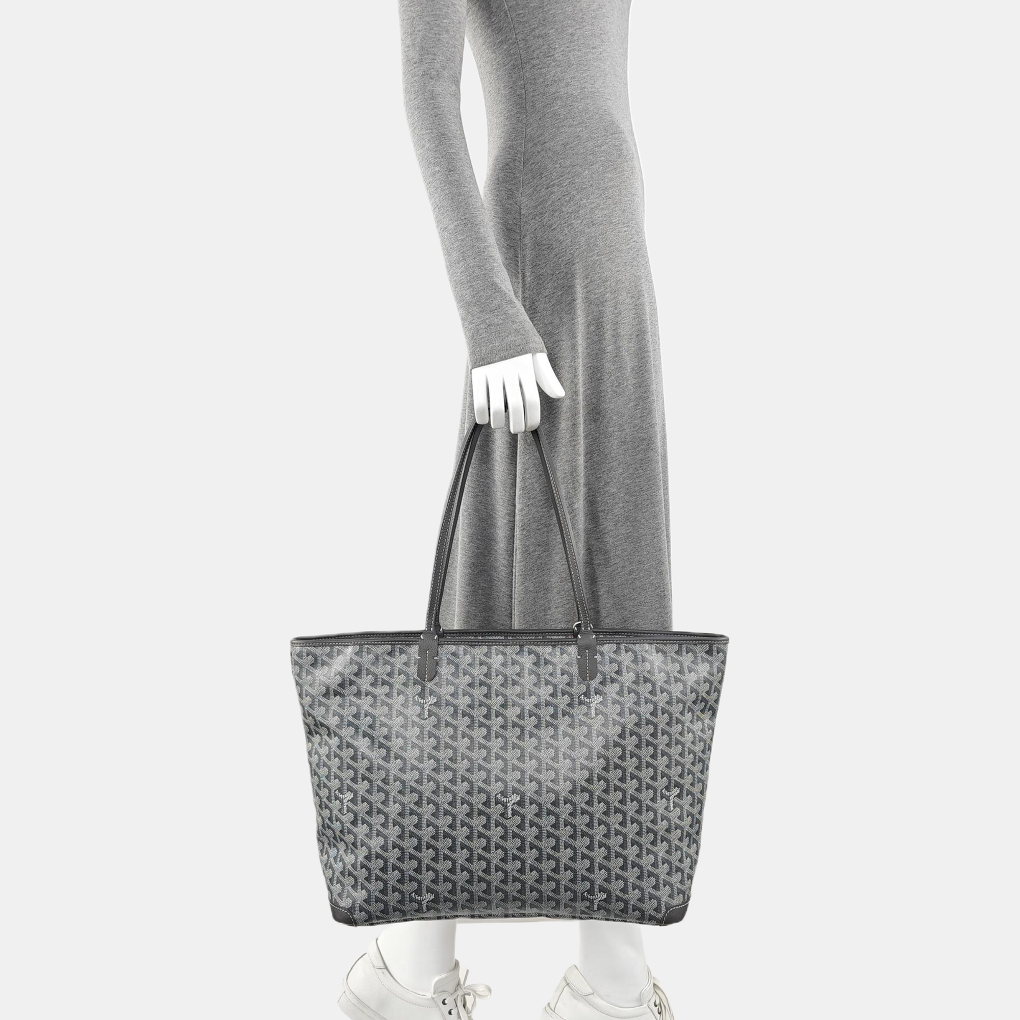 Artois Coated Canvas Gray