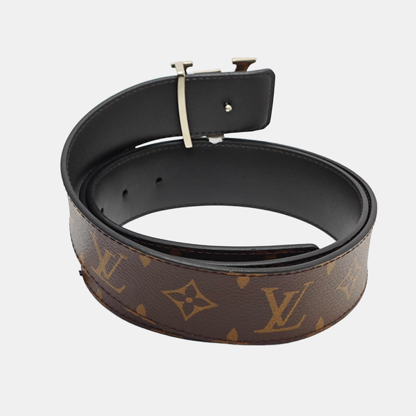 Coated Canvas Belt Brown