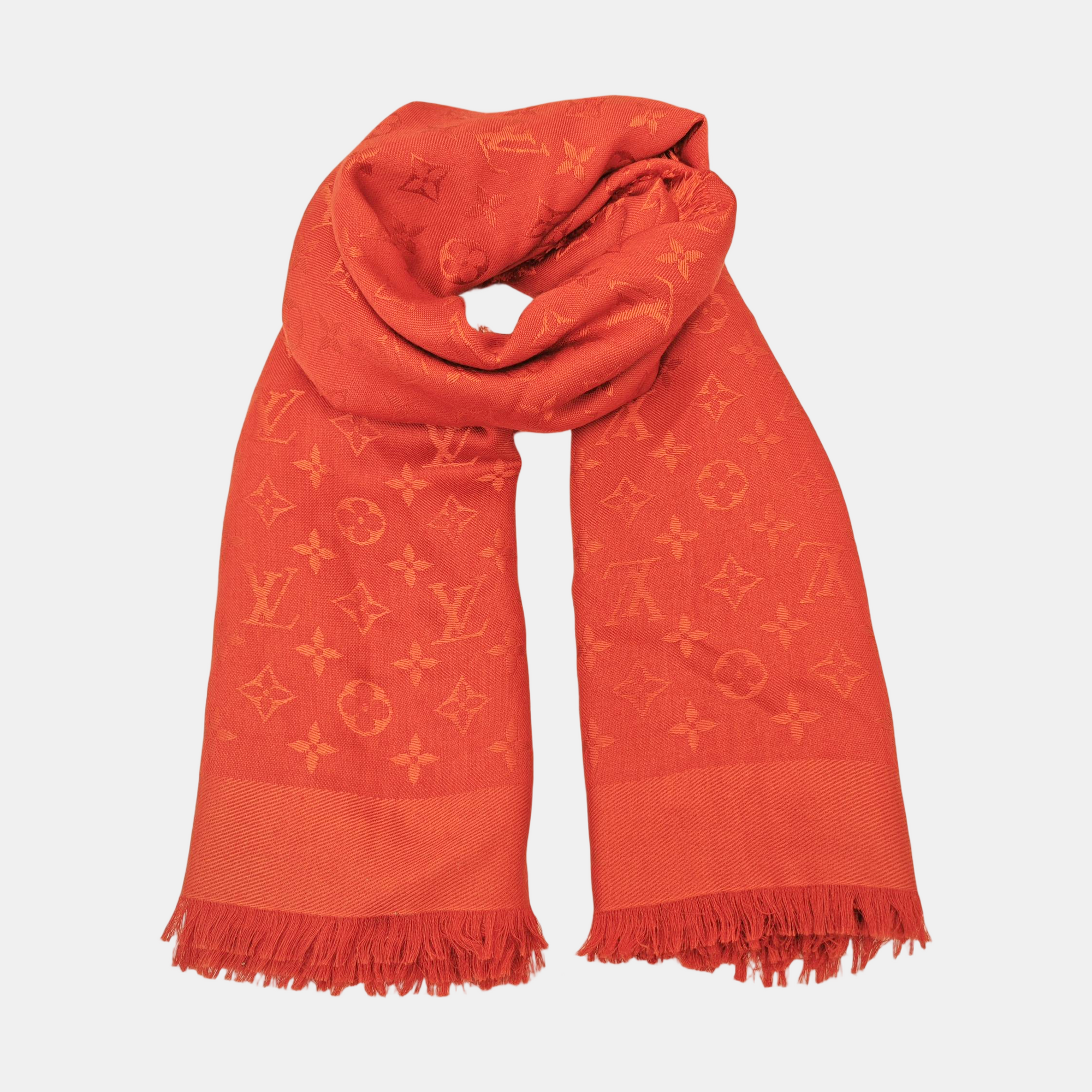 Wool Scarf Red