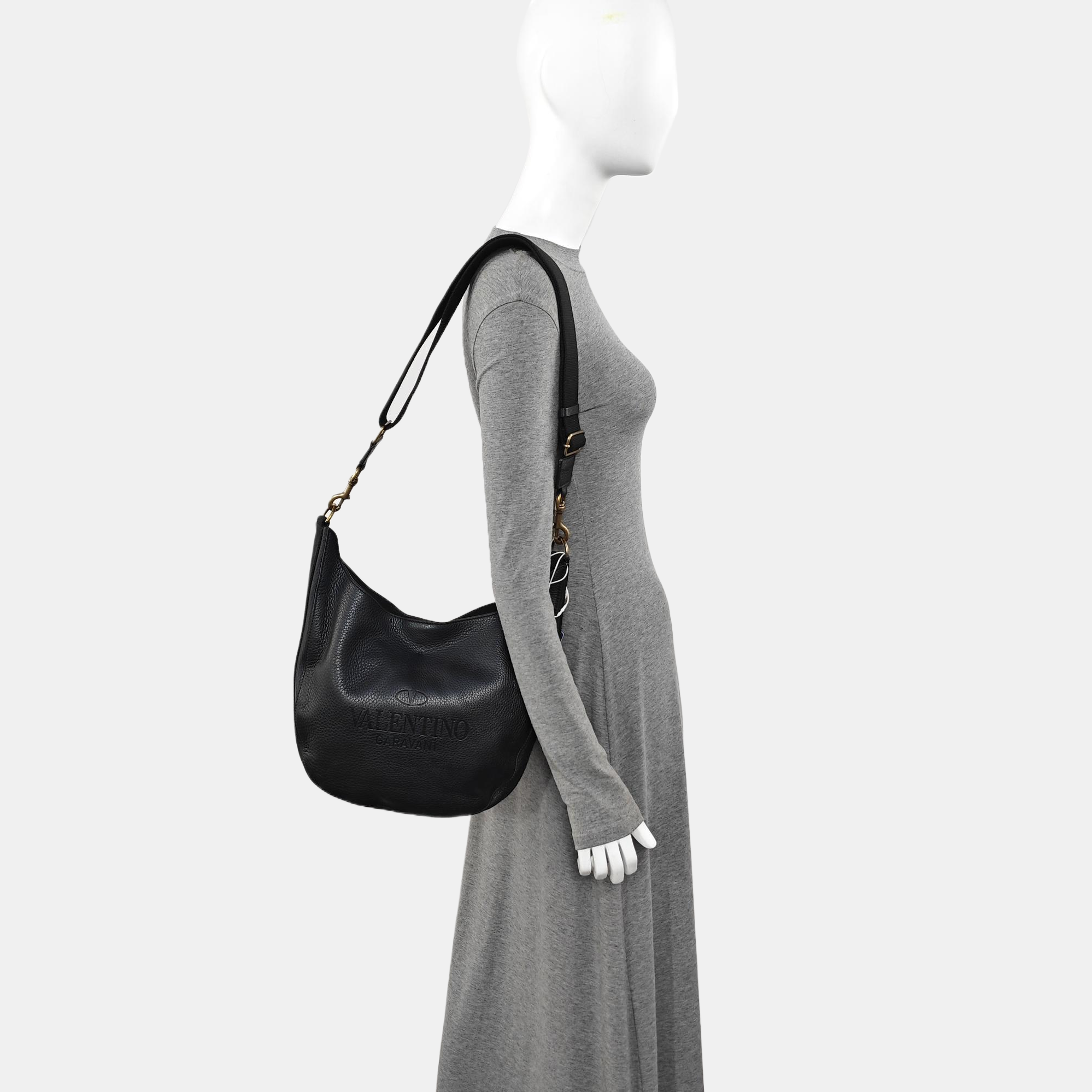Hobo Calfskin Black