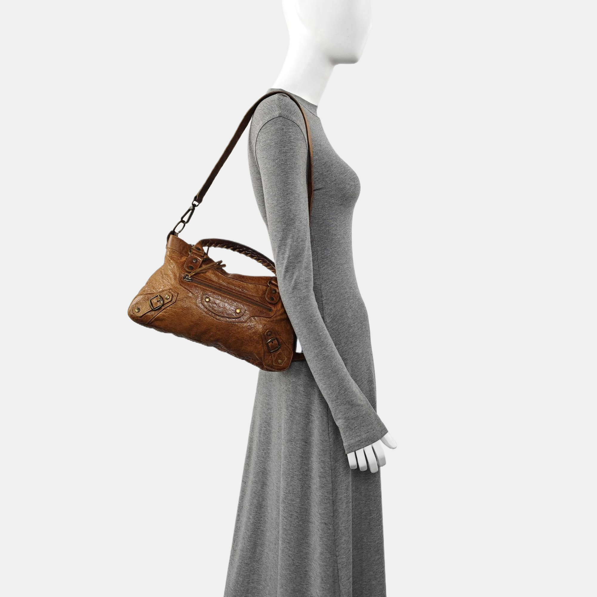 Classic City Lambskin Brown