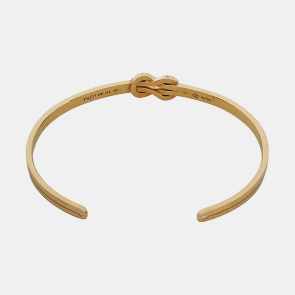 Chance Infinie 18k Rose Gold Bangle