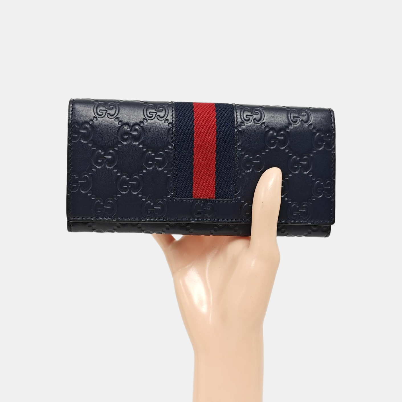 Calfskin Clutch Blue