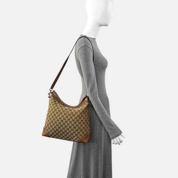 Bree Monogram Canvas Beige