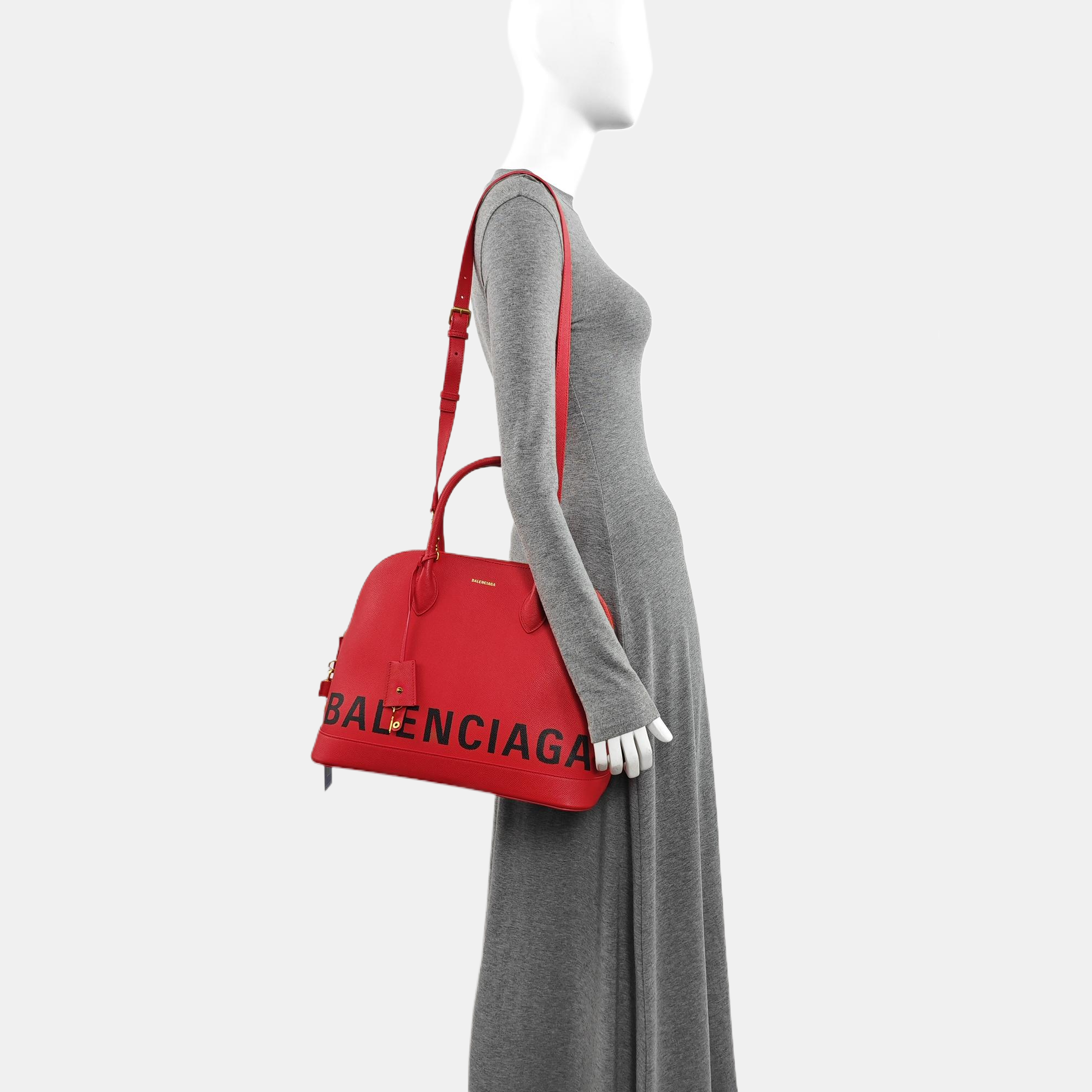 Ville Medium Calfskin Red