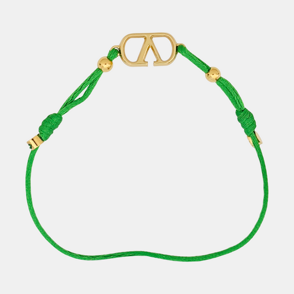 Fabric Green Bracelet