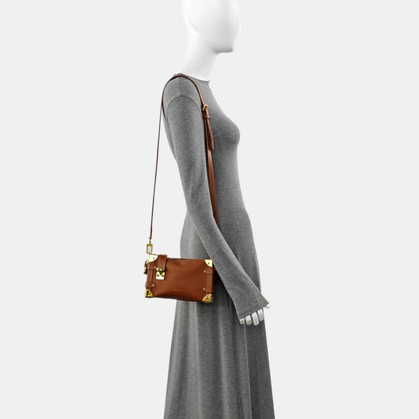 SIDE TRUNK PM Calfskin Brown