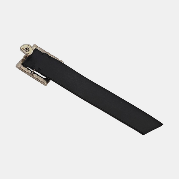 Metal Black Brooch