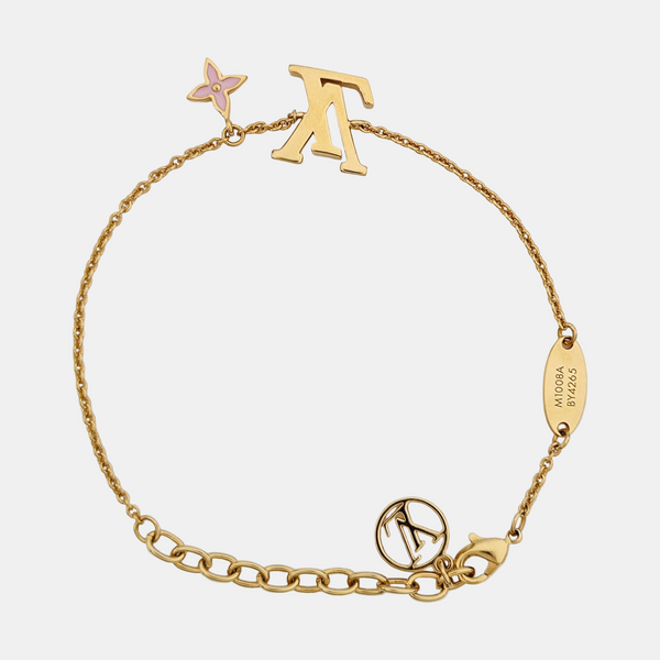 LV ICONIC Brass Gold Bracelet