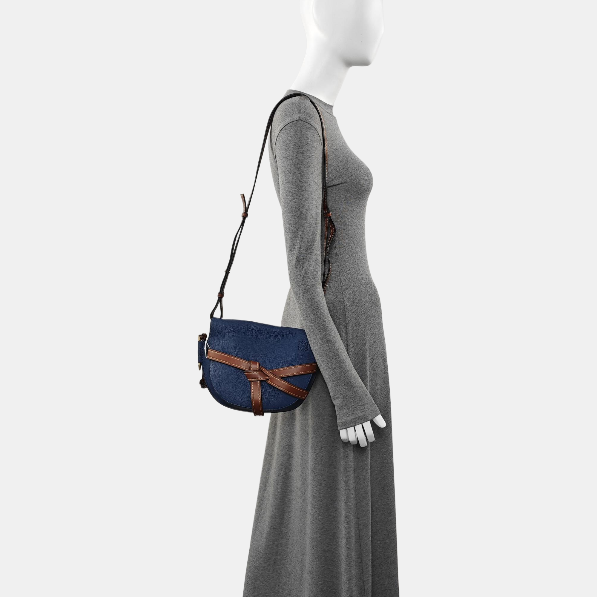 Gate Small Calfskin Blue