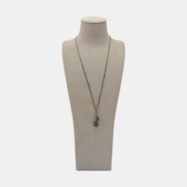 Metal Black Necklace