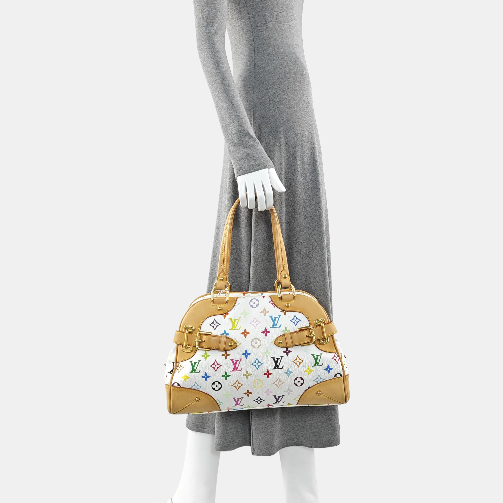 LV × TM CLAUDIA Monogram Coated Canvas White