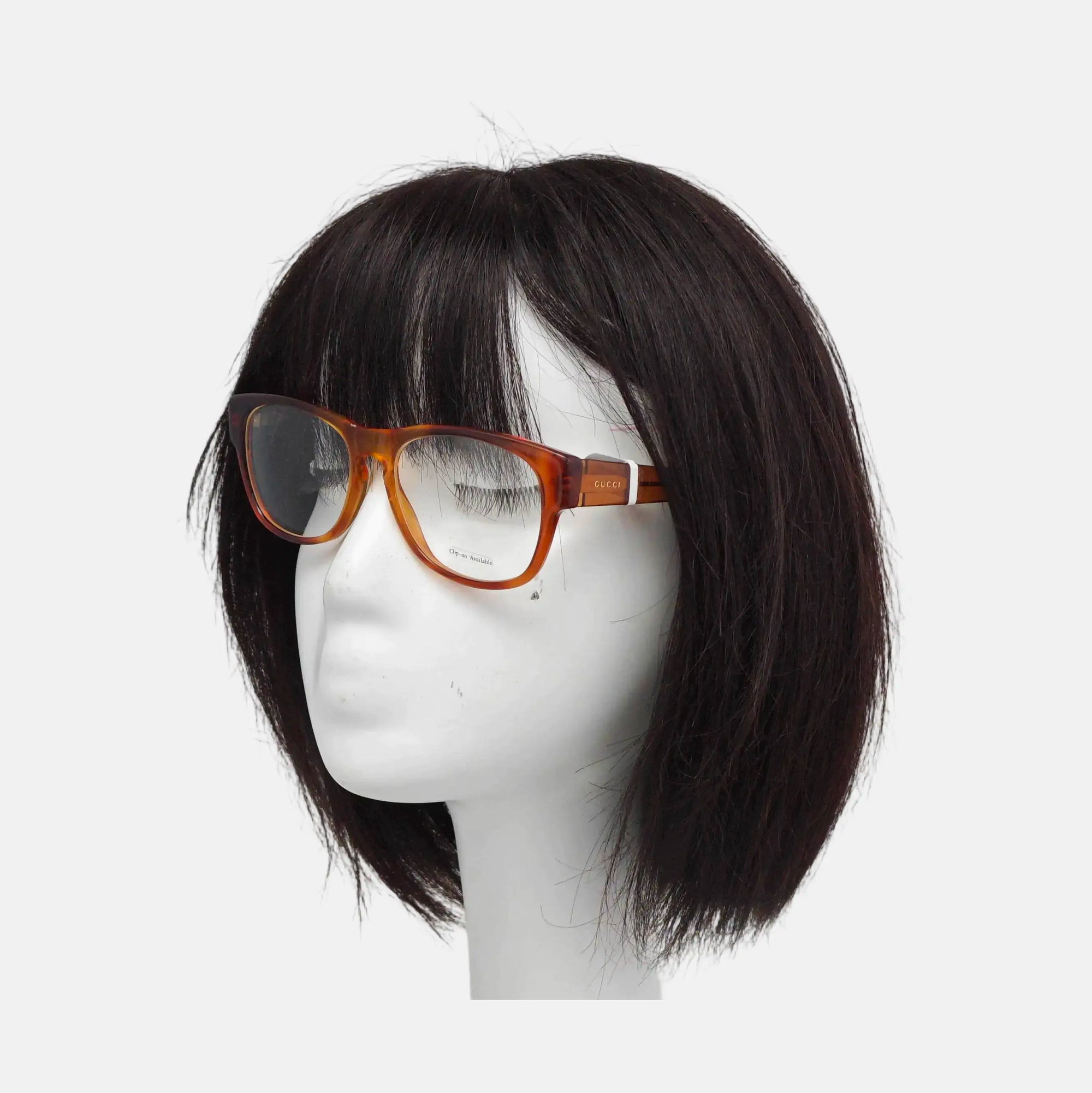 Synthetic Eyeglasses Brown