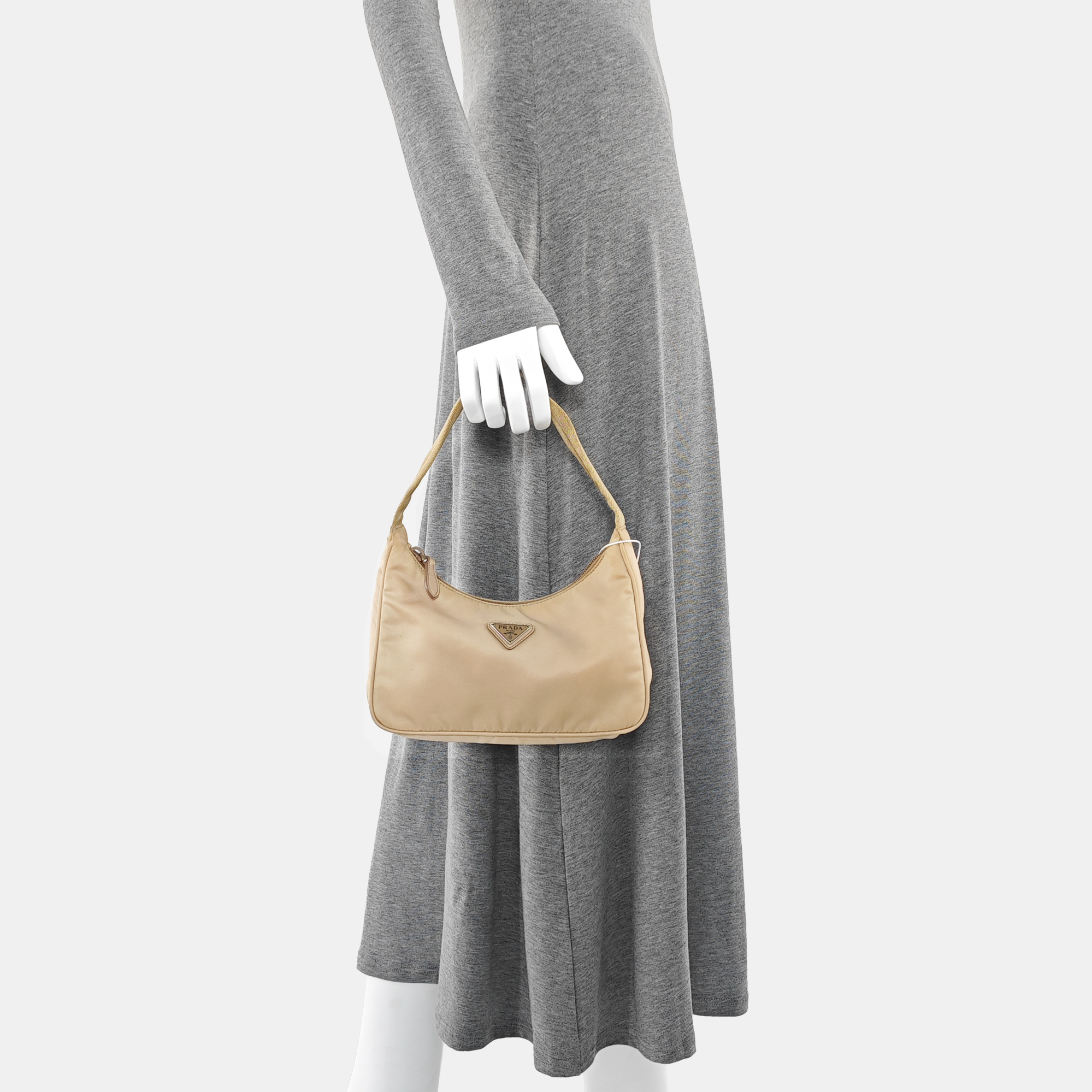 Re-Edition2000 Mini Nylon Beige