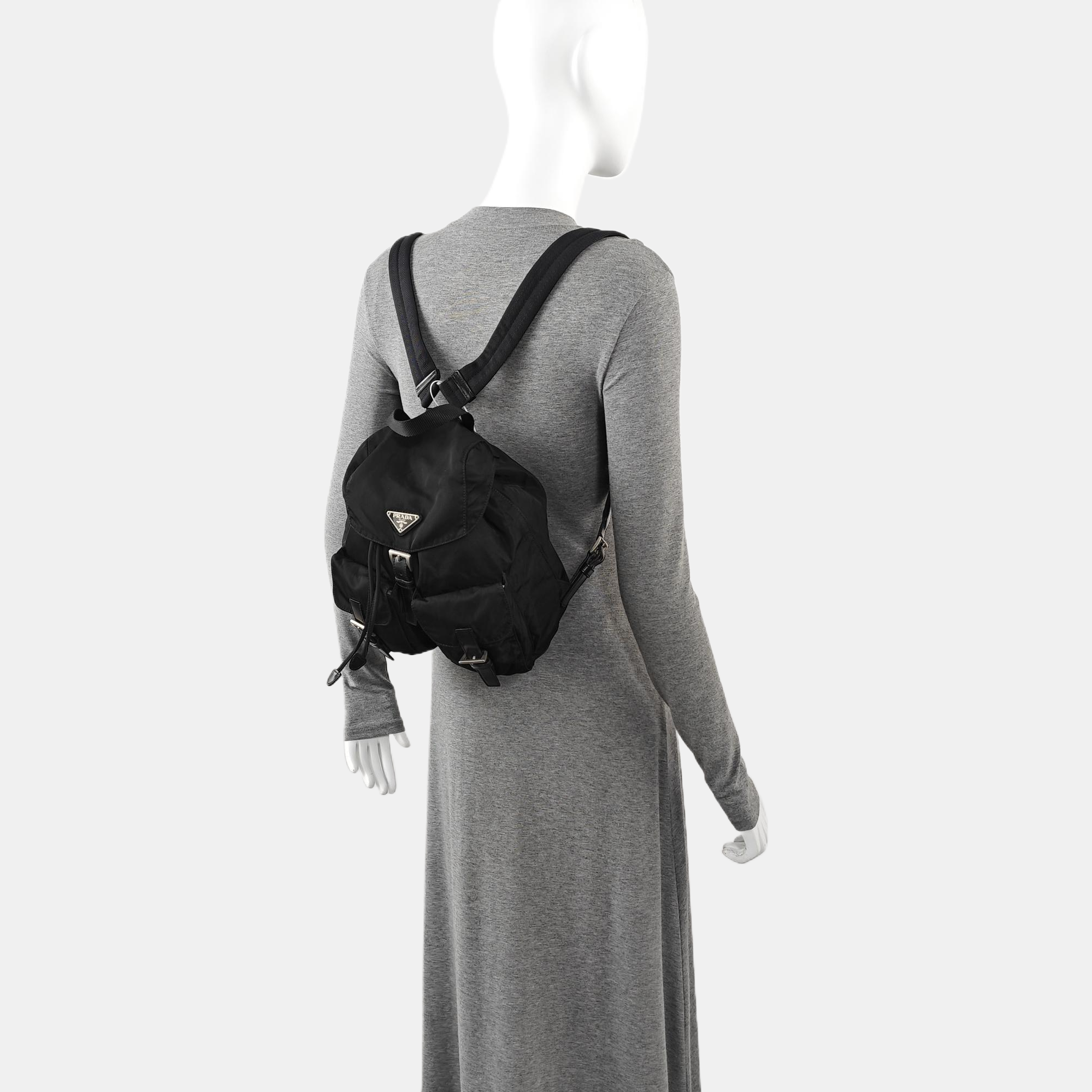 Vela Small Nylon Black