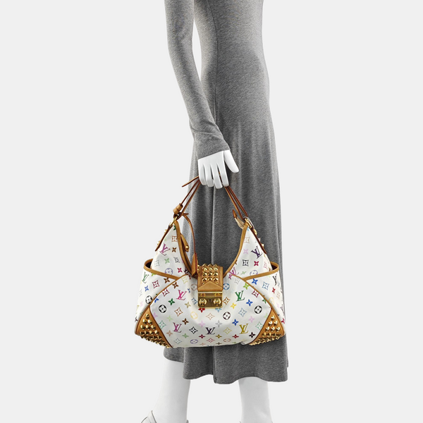 LV × TM CHRISSIE Monogram Coated Canvas White