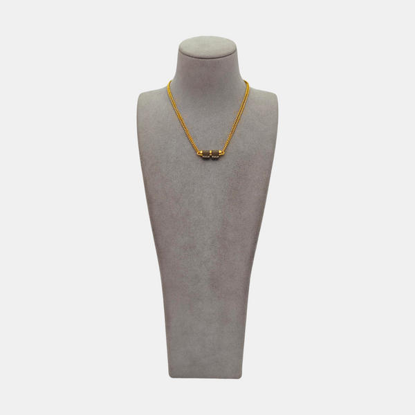 Tournis Tresse Metal Gold Necklace