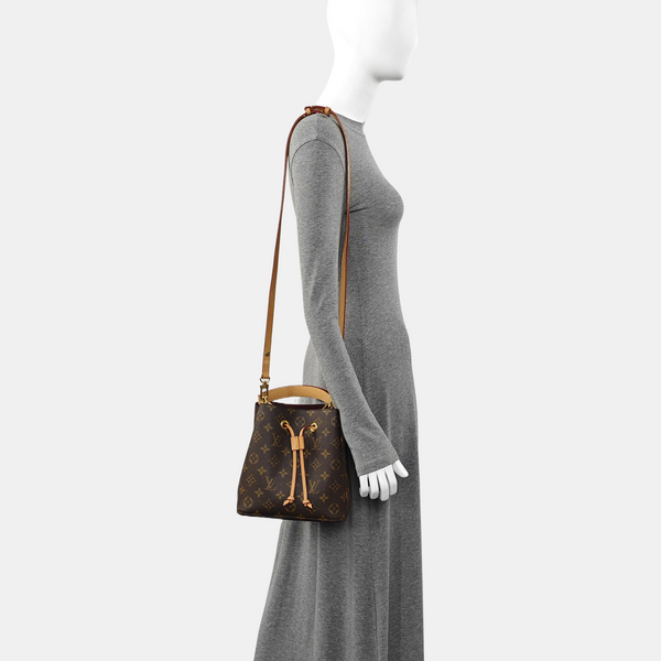 NÉONOÉ BB Monogram Coated Canvas Brown