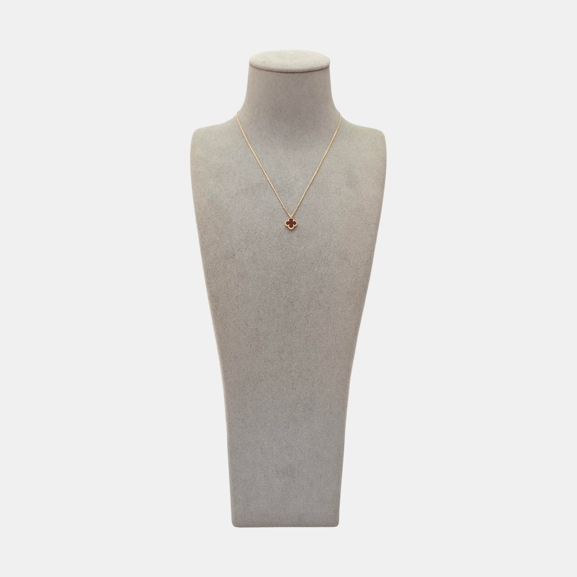 Sweet Alhambra 18k Rose Gold Necklace