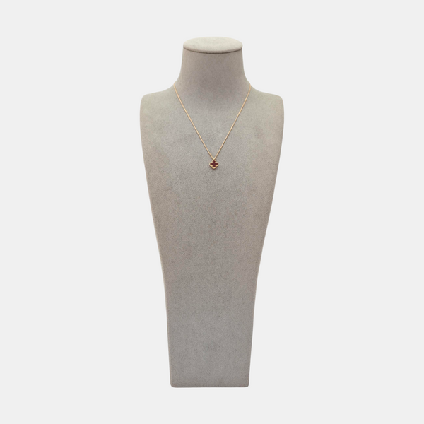 Sweet Alhambra 18k Rose Gold Necklace