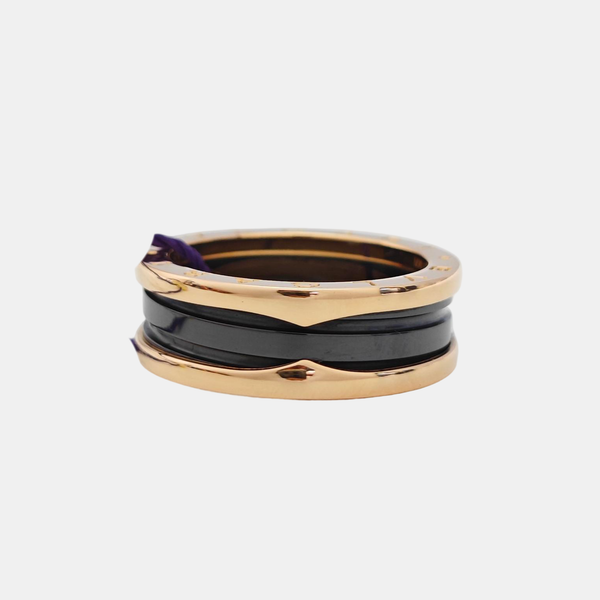B.ZERO1 18k Rose Gold Ring EU 63