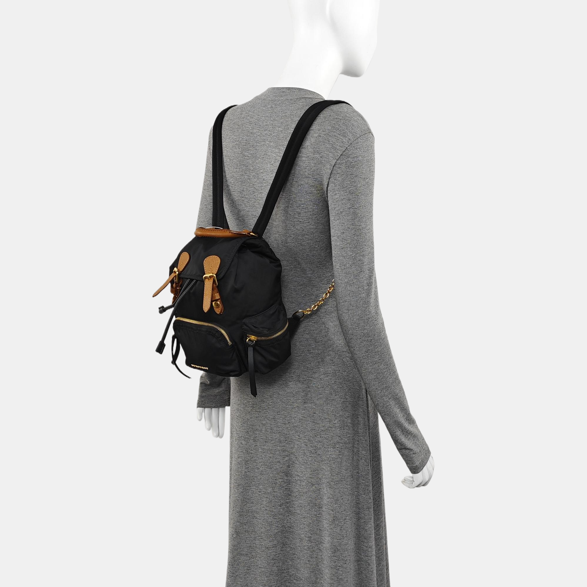 The Rucksack Nylon Black