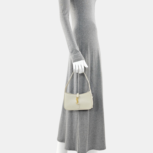 LE 5 À 7 Mini Calfskin White