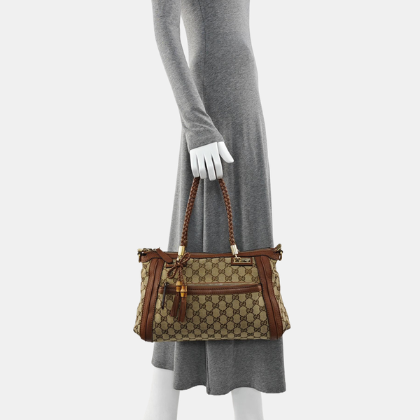 Bella Monogram Canvas Beige