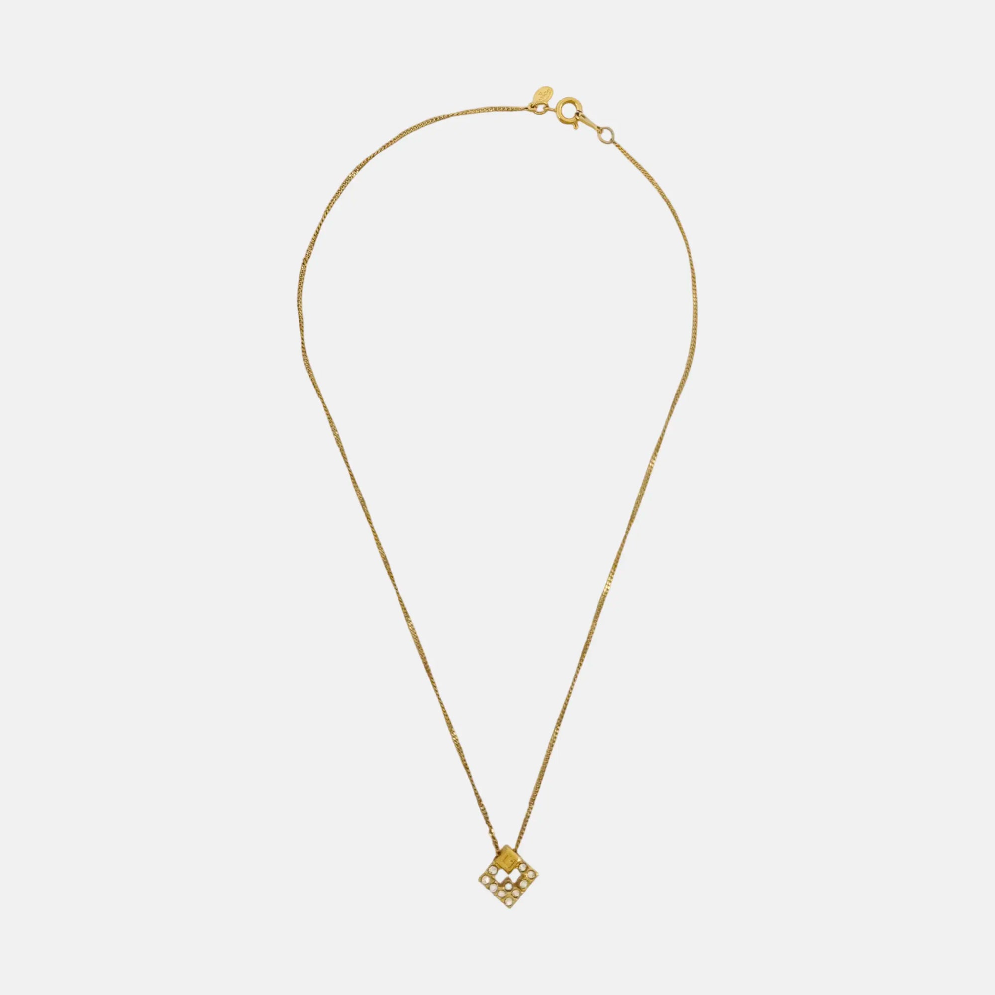 G Link Metal Gold Necklace
