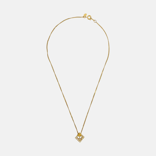 G Link Metal Gold Necklace