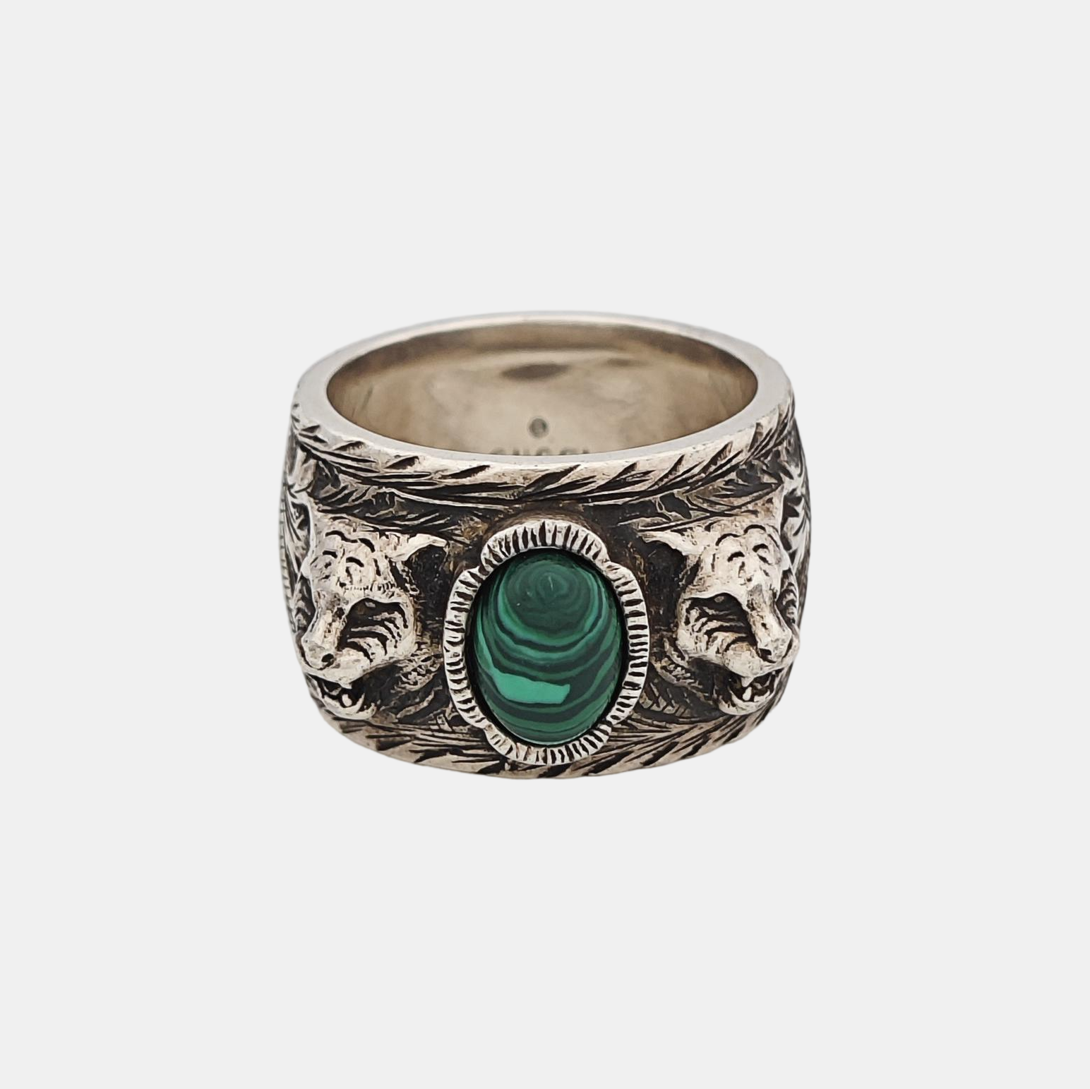 Gucci Garden 925 Sterling Silver Ring EU 60