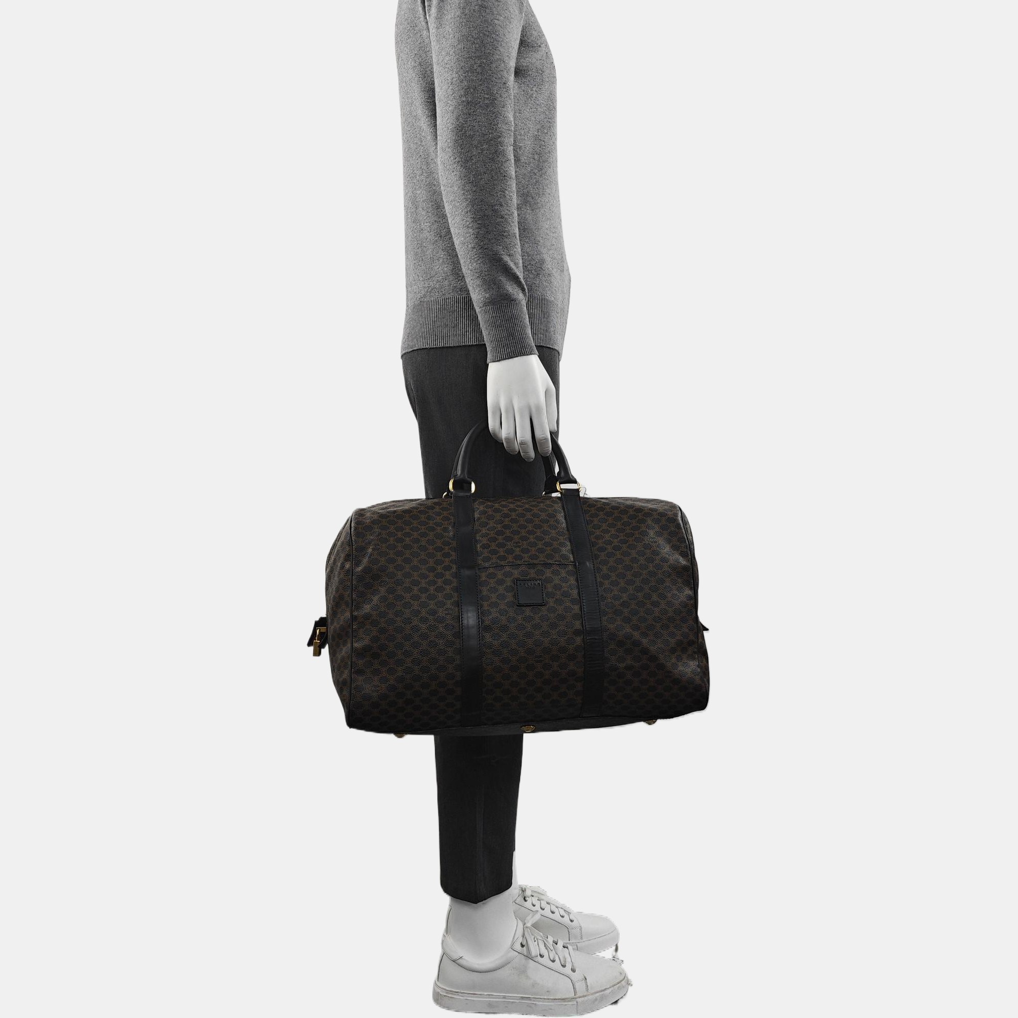MACADAM Coated Canvas Black