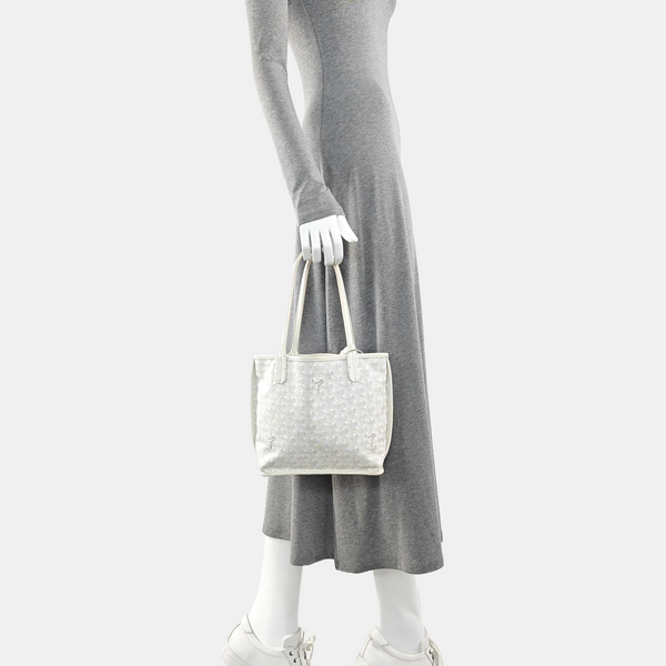 Anjou Mini Coated Canvas White