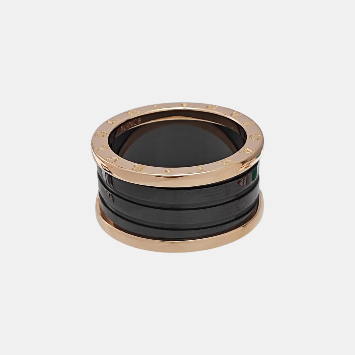 B.ZERO1 18k Rose Gold Ring EU 60