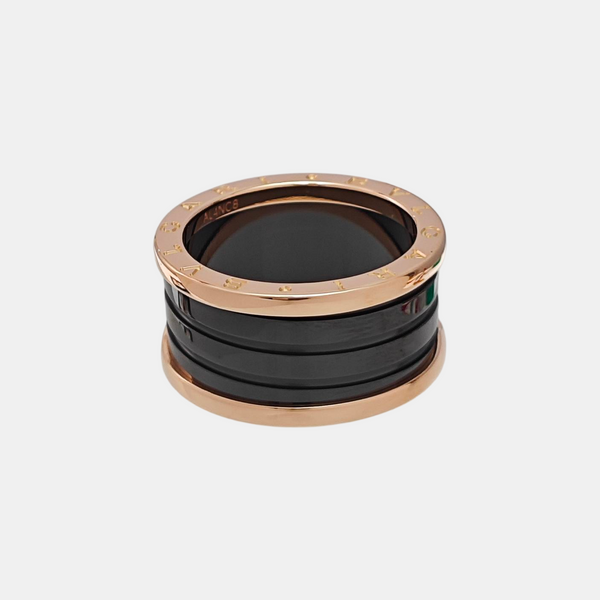 B.ZERO1 18k Rose Gold Ring EU 60