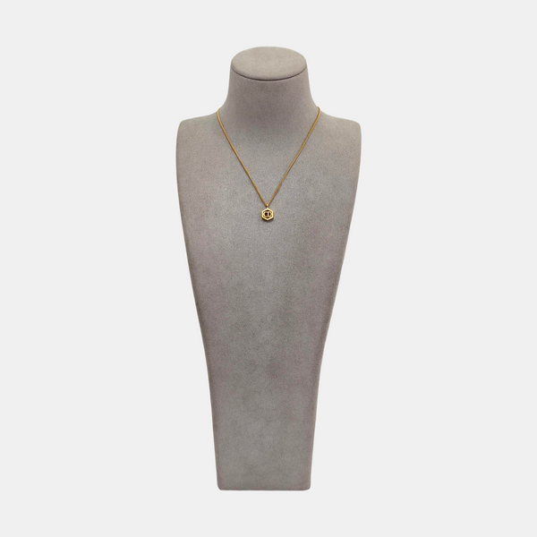 Collar bañado en oro