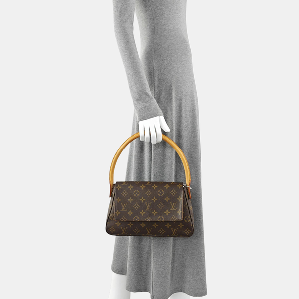 LOOPING PM Monogram Coated Canvas Brown