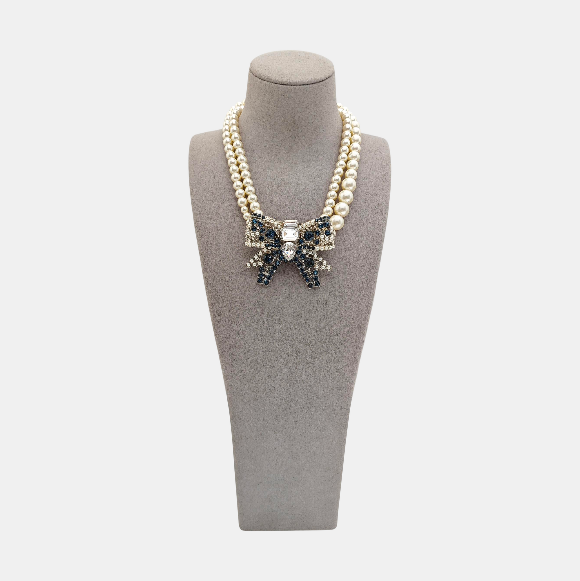 Metal White Necklace