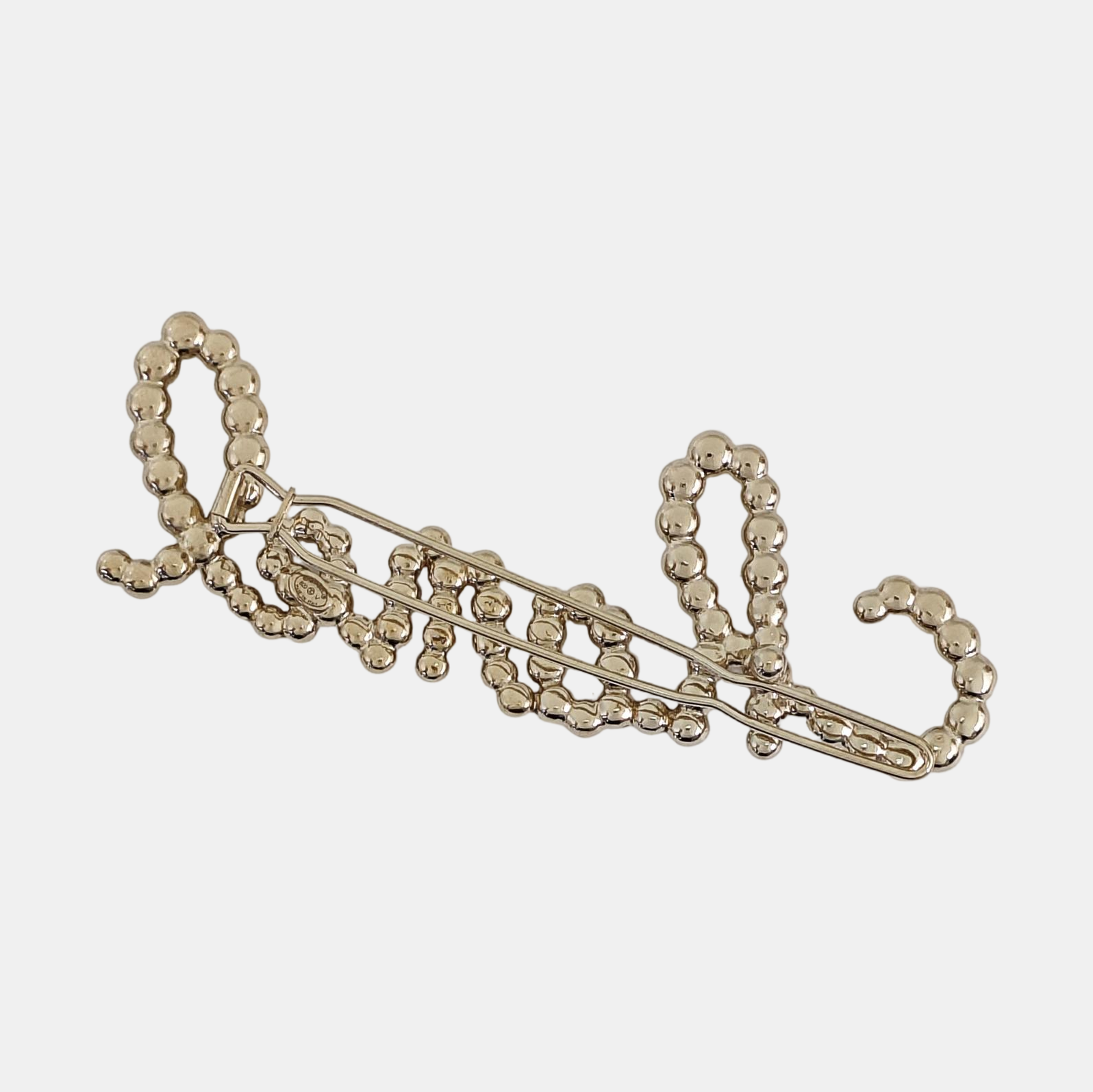 Metal Hair Clip Gold