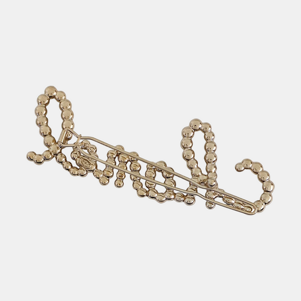 Metal Hair Clip Gold