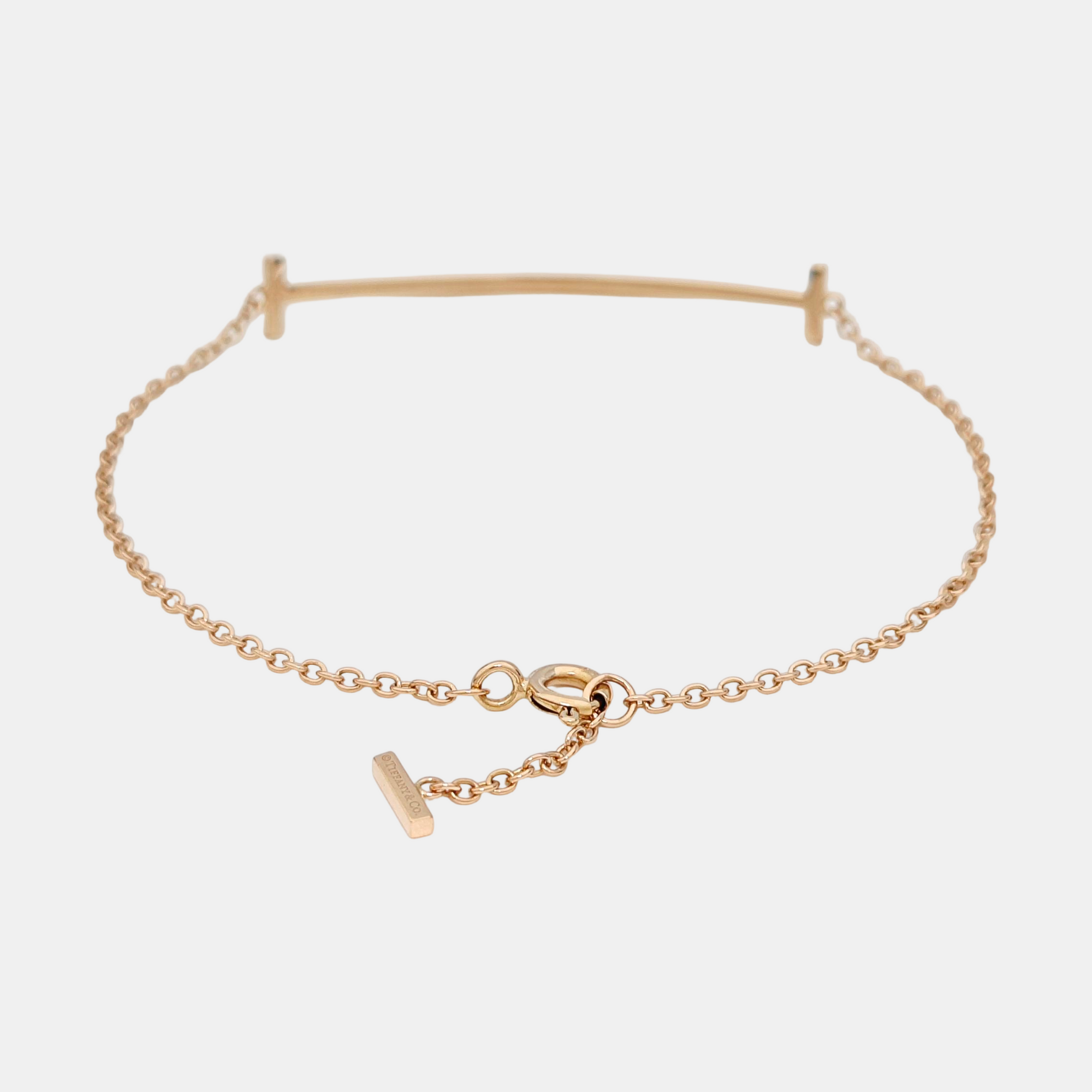 Tiffany T 18k Rose Gold Bracelet