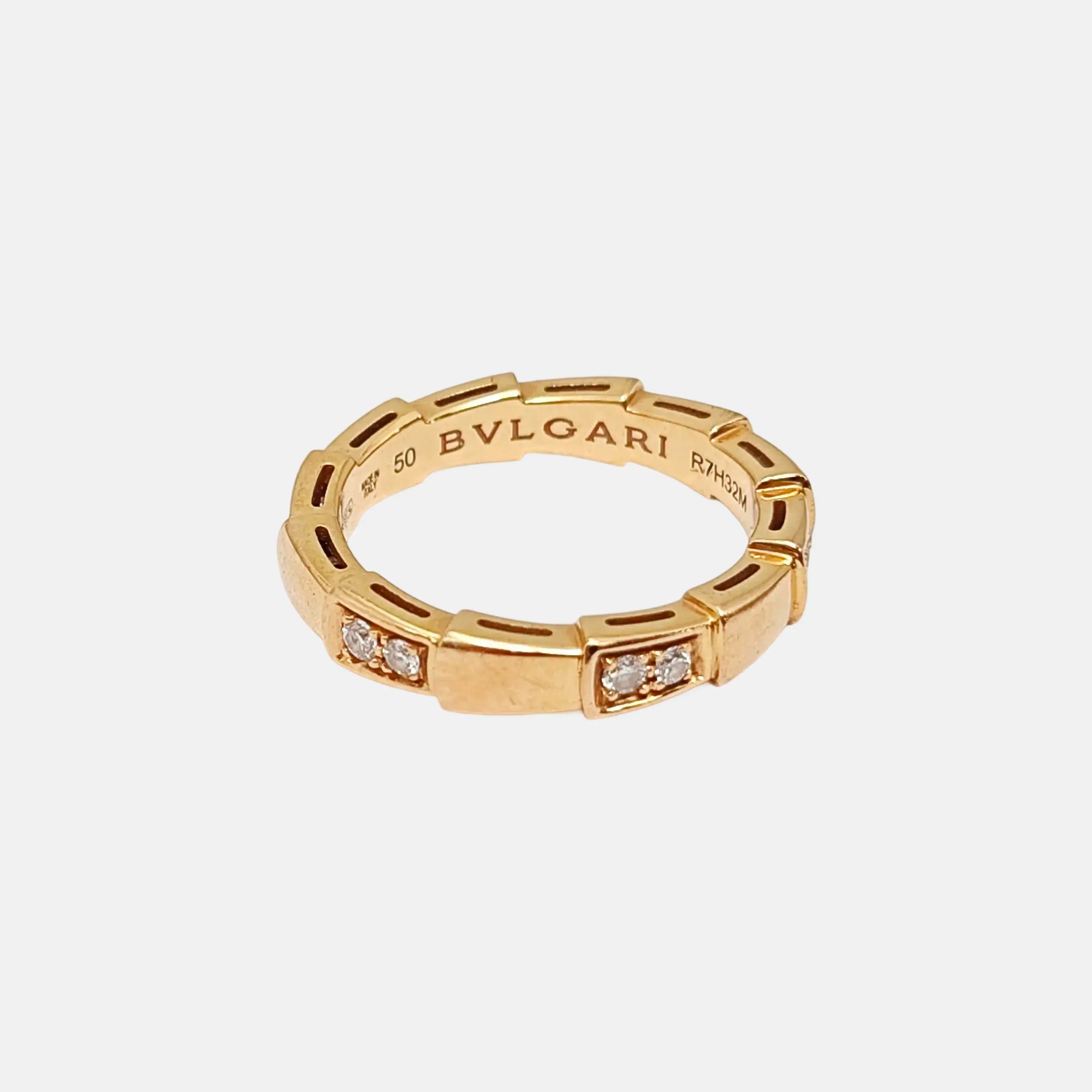 SERPENTI 18k Rose Gold Ring EU 50