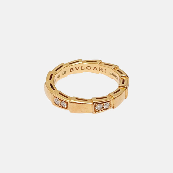 SERPENTI 18k Rose Gold Ring EU 50
