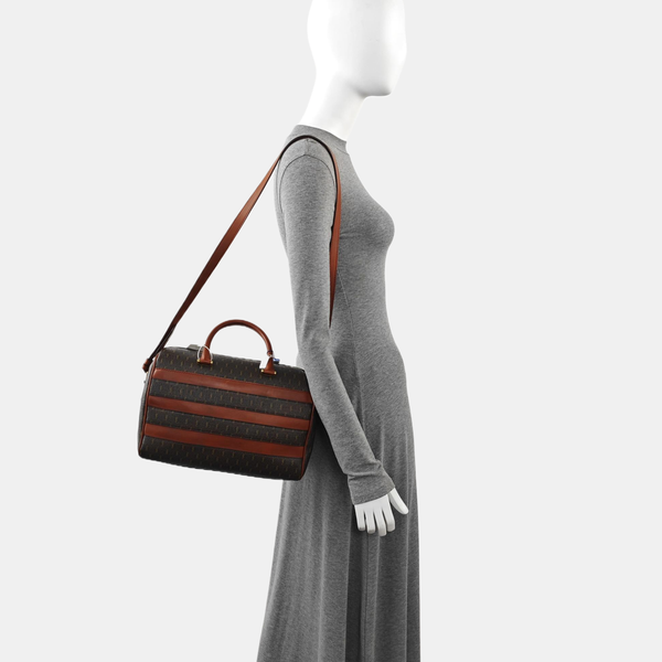 LE MONOGRAMME Coated Canvas Brown