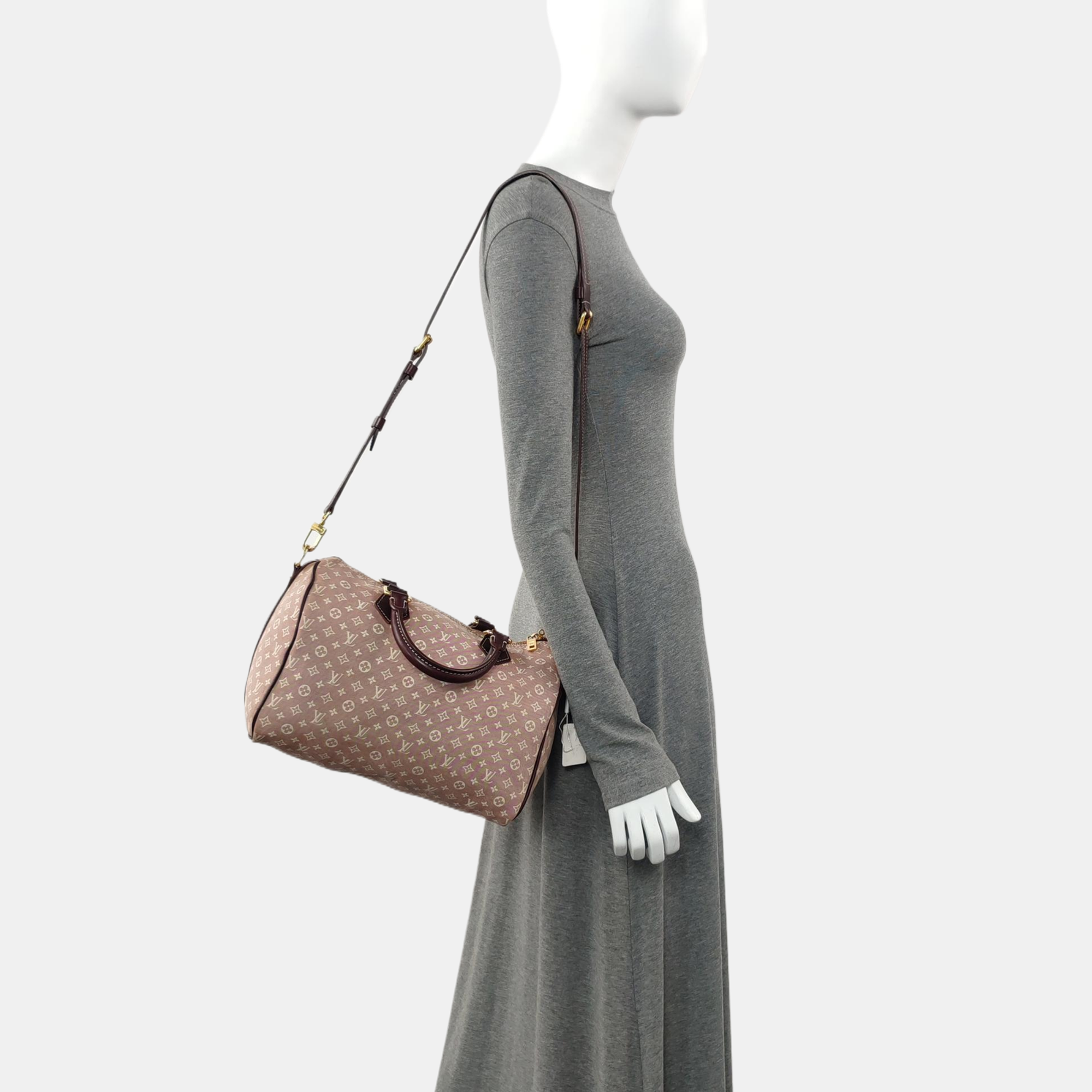 Authenticated pre-owned  SPEEDY Monogram Canvas Pink - Crossbody Bag at Looply
