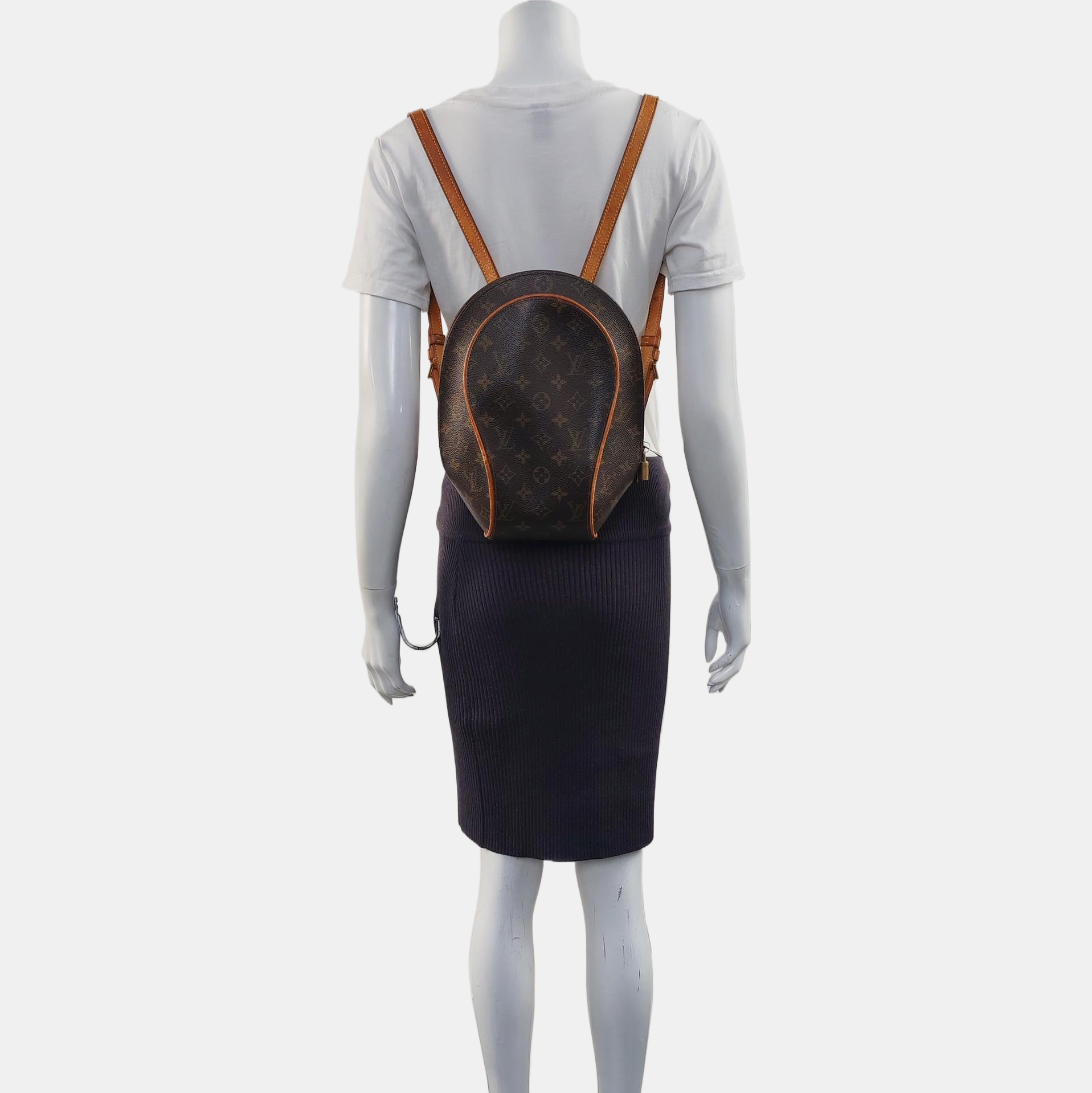 ELLIPSE Monogram Coated Canvas Brown