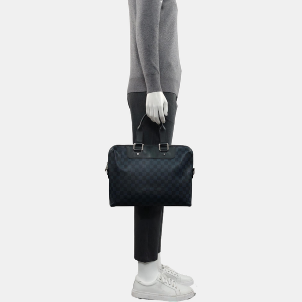 JOUR Damier Coated Canvas Blue