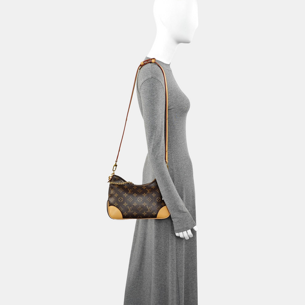BOULOGNE Monogram Coated Canvas Brown