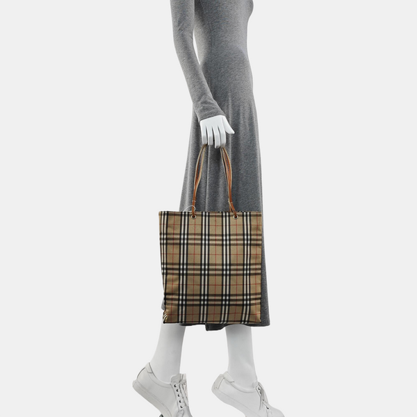 Canvas Tote Bag Brown